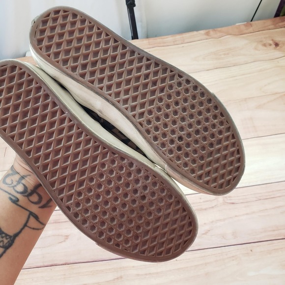 Vans Shoes Mens Size 9 Leopard Print UltraCush 44 Lace Up Canvas Skate Sneakers - Picture 7 of 10